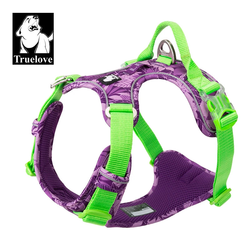 TRUELOVE Reflective Camouflage Dog Harness TLH5653