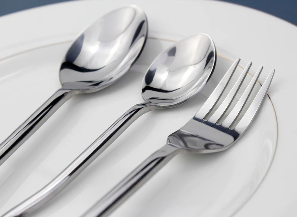 LUCF Snail-Handle Stainless Steel Flatware
