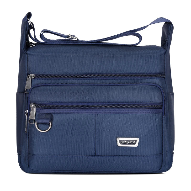Men's Oxford Fabric Travel Crossbody Bag