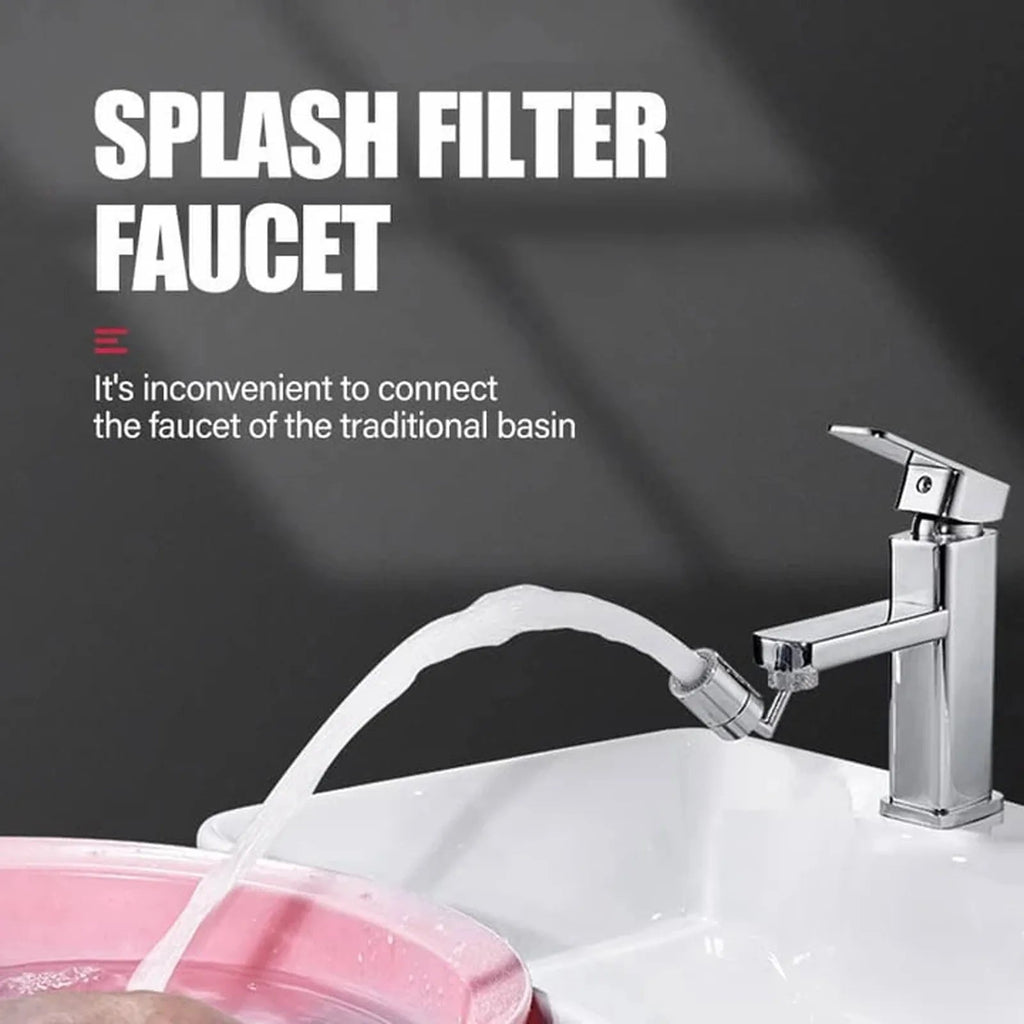 Tap Aerator 720°Rotation Universal Splash-Proof Swivel Water Saving Faucet Kitchen Tap Hole Water Tap Kitchen Fauce eprolo