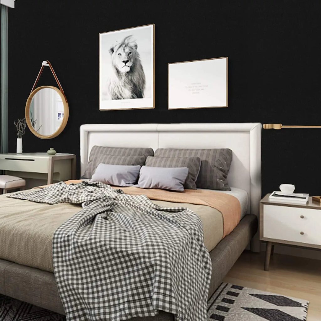 Concrete-Look Self-Adhesive Wallpaper