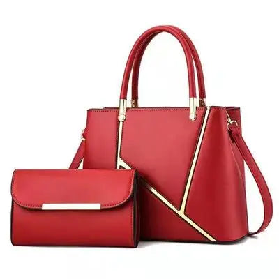 Women's Large PU Shoulder Tote Bag