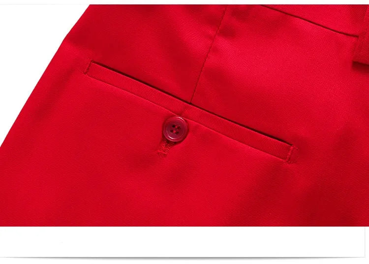 Men's Two-Piece Formal Blazer and Trouser Suit