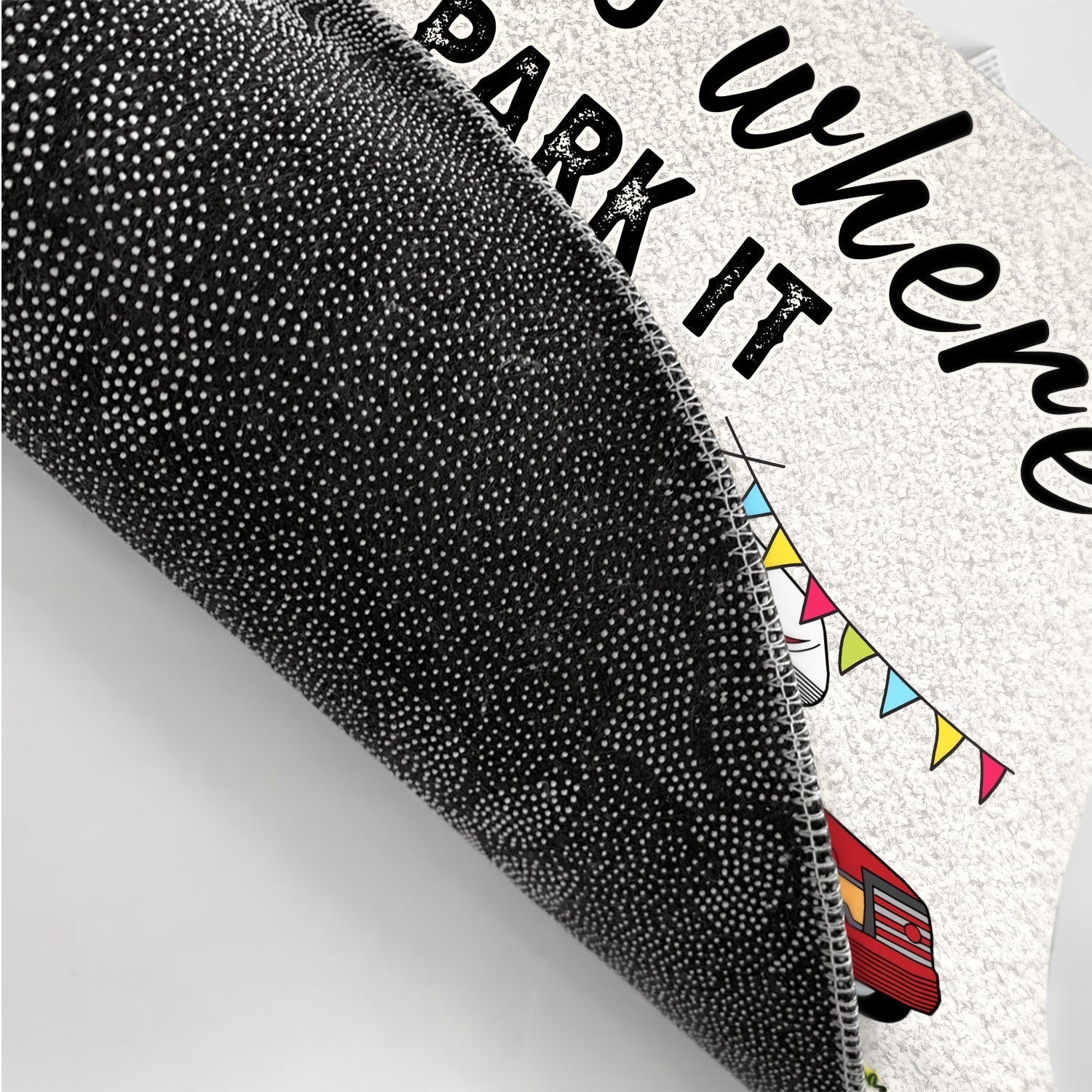 Home Is Where We Park It You And Me And The Dogs - Gift For Camping Lovers - Personalized Doormat eprolo