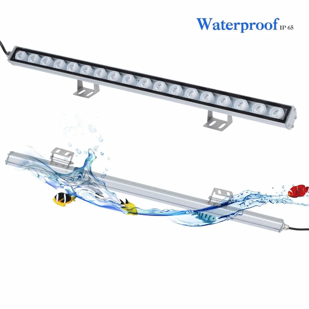 Populargrow 54W/81W/108W Aquarium Light with 470nm Blue Spectrum Leds Strip Light Beautiful Your Coral Reef Fish Tank Lamp Whispering Desires Shoppe