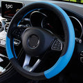 SEAMETAL Faux-Leather Steering-Wheel Cover – 37–38 cm