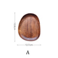 KEMORELA Solid Wood Serving Plates and Trays