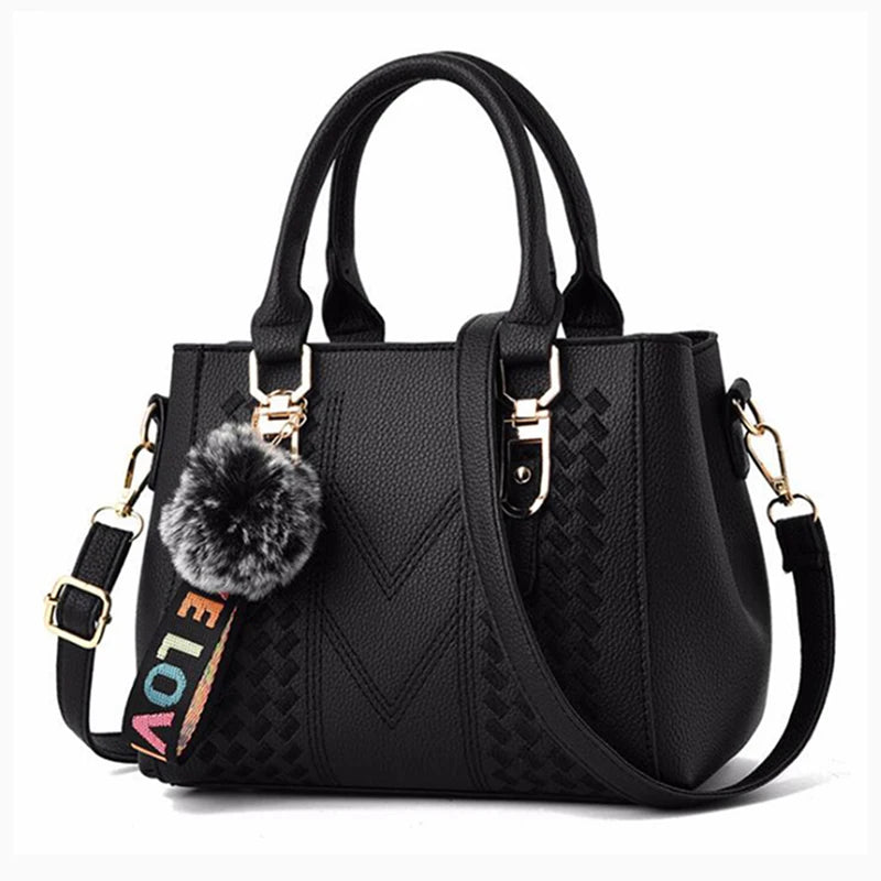 Yogodlns Women's Embellished PU Shoulder Bag