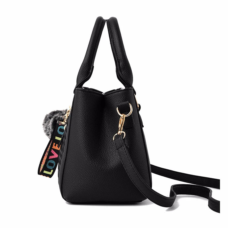 Yogodlns Women's Embellished PU Shoulder Bag