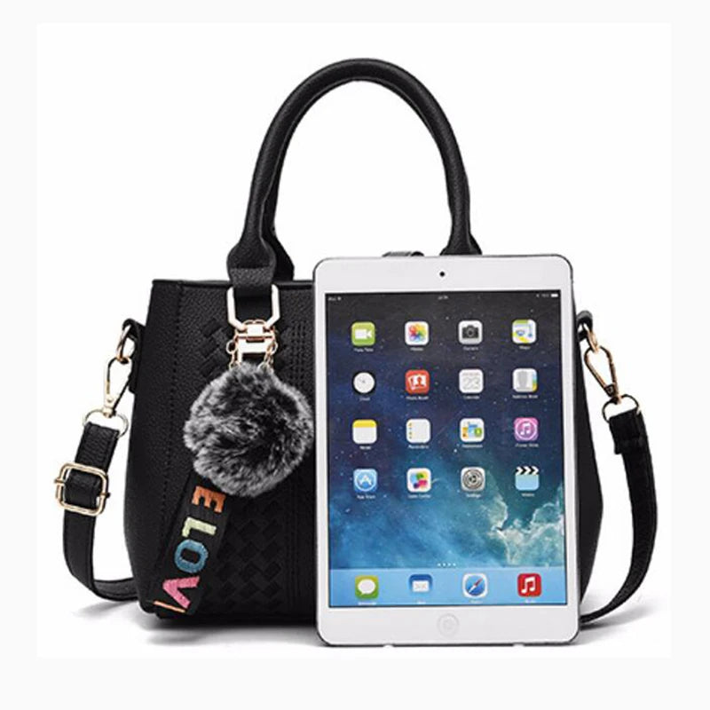 Yogodlns Women's Embellished PU Shoulder Bag