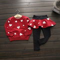 Girls' Long-Sleeve Outfit Set