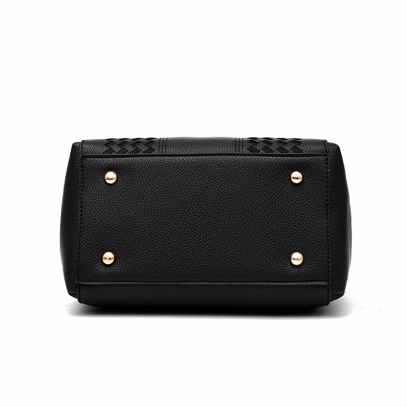 Yogodlns Women's Embellished PU Shoulder Bag