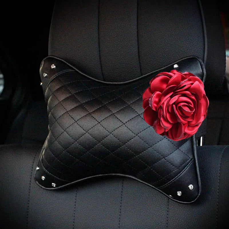 Baisher Red Rose Car Interior Accessories – Individual Pieces