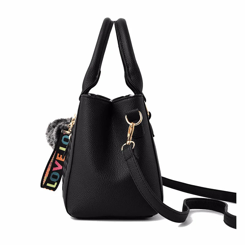Yogodlns Women's Embellished PU Shoulder Bag