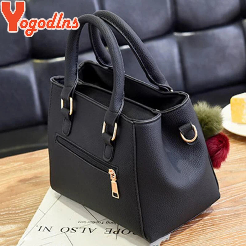 Yogodlns Women's Embossed Shoulder Bag