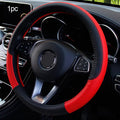 SEAMETAL C39750 Faux-Leather Steering-Wheel Cover – 37–38 cm