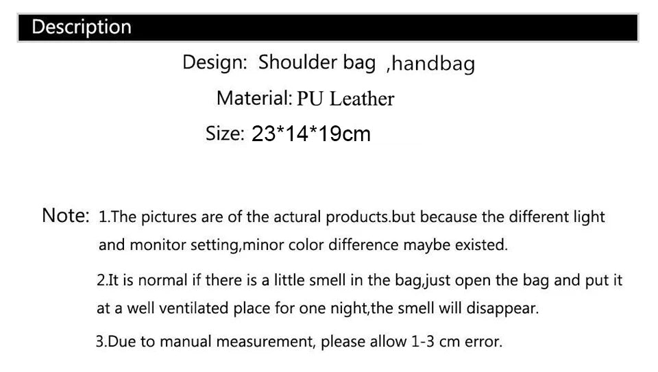 Yogodlns Women's Embellished PU Shoulder Bag