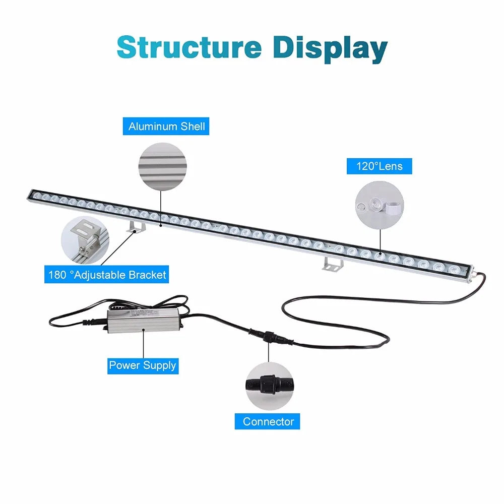 Populargrow Aquarium LED Light Bar, Multiple Sizes