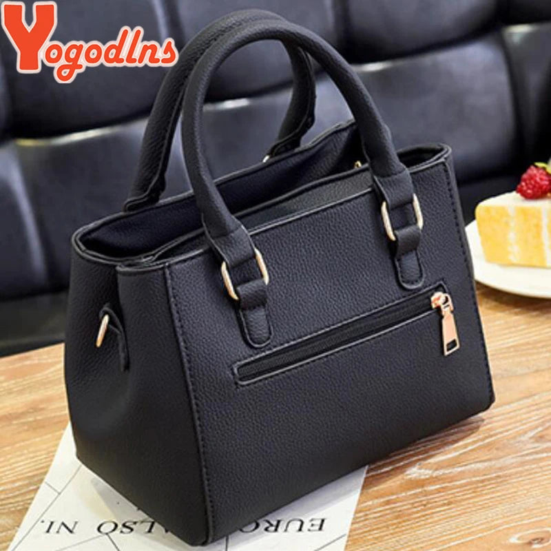 Yogodlns Women's Embossed Shoulder Bag