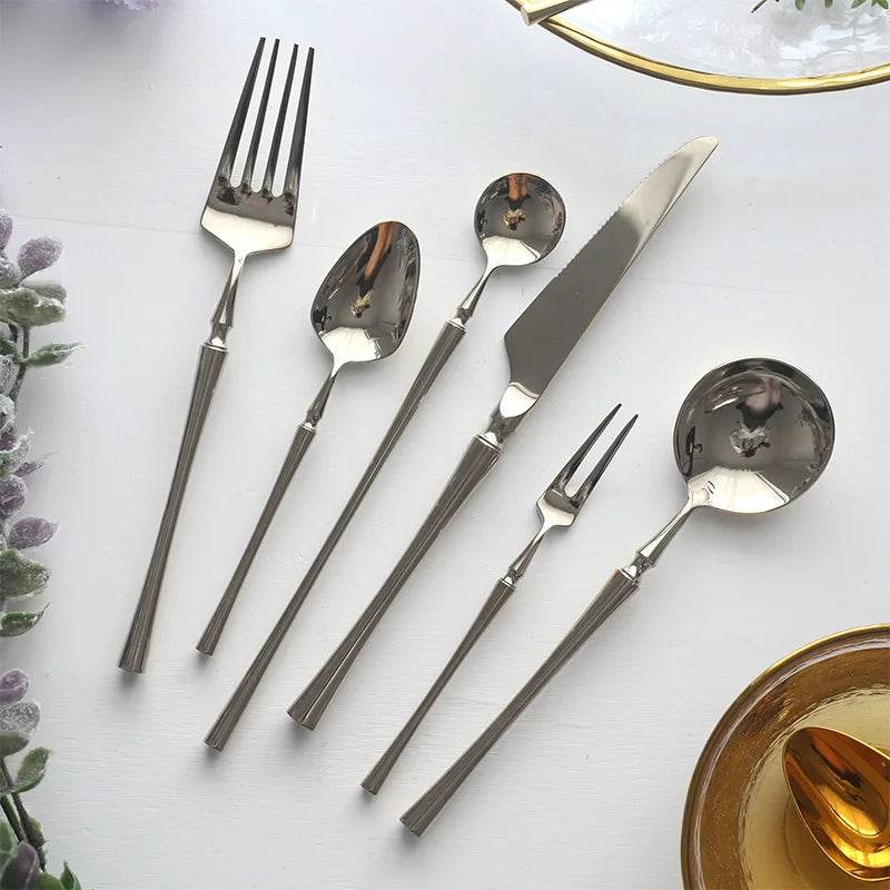 ROXY Stainless Steel Flatware — Utensils & Sets