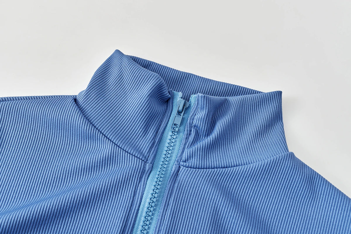 Women's High-Neck Top and Pants Set