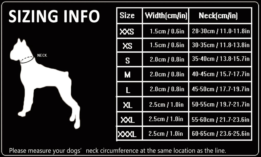 TRUELOVE Reflective Nylon Dog Collar TLC5011