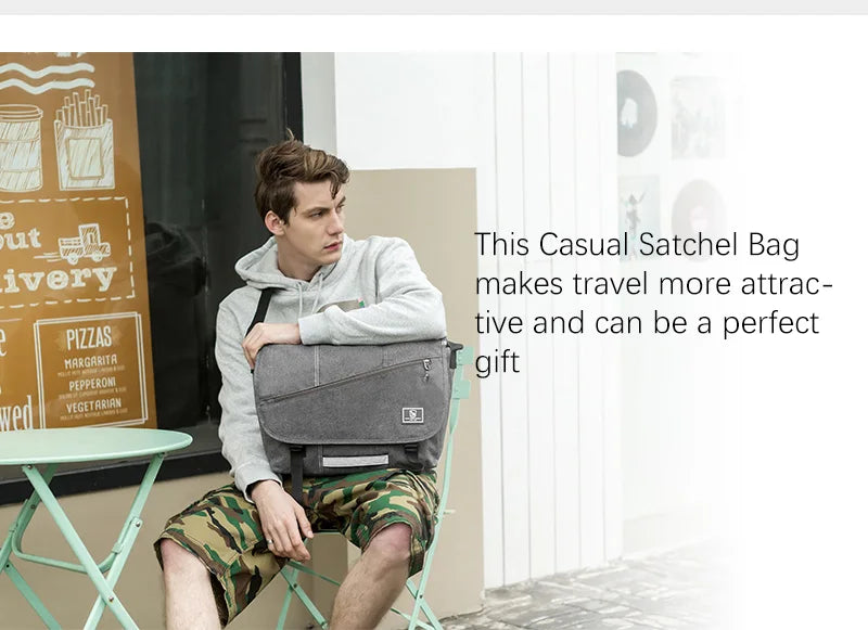 OIWAS 15-Inch Laptop Messenger Bag
