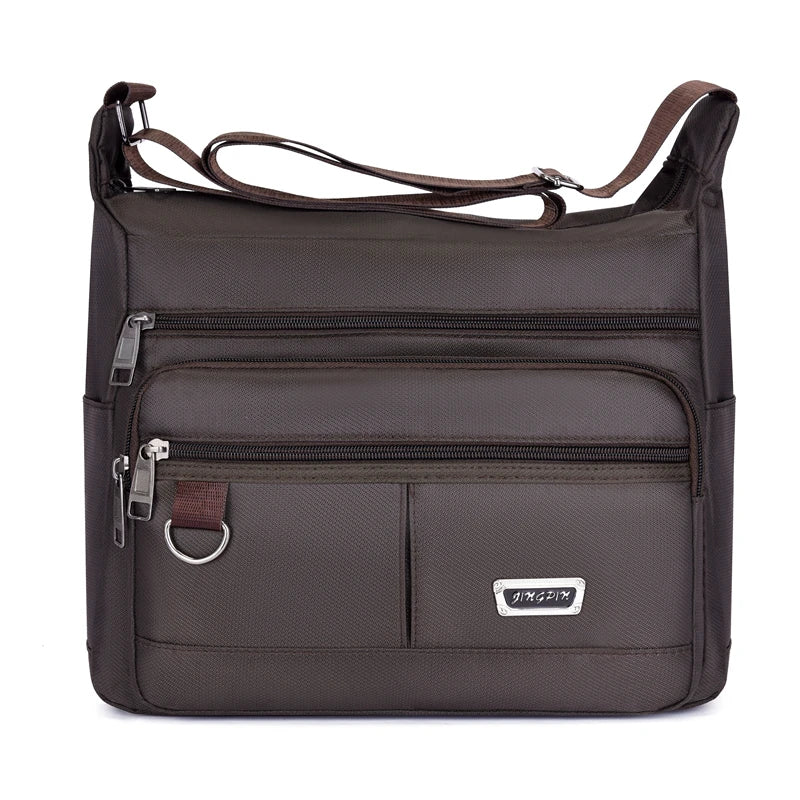 Men's Oxford Fabric Travel Crossbody Bag
