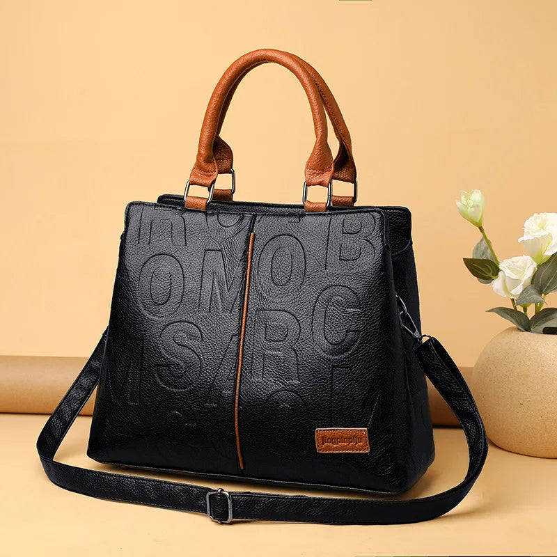 Yogodlns Women's PU Crossbody Shoulder Bag