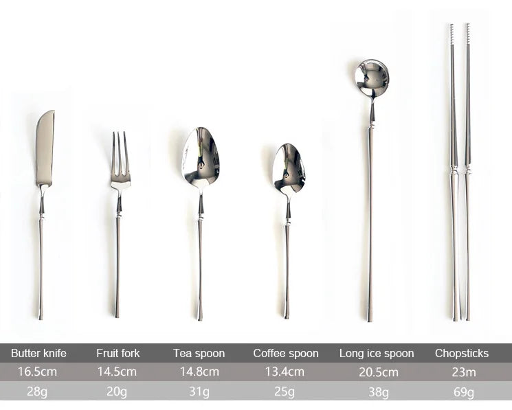 ROXY Stainless Steel Flatware — Utensils & Sets