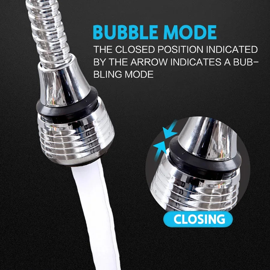 Rotating Kitchen Faucet Spray Extender
