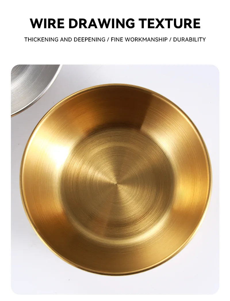 Simbuid Stainless Steel Sauce Dishes — 2 or 4 Pack