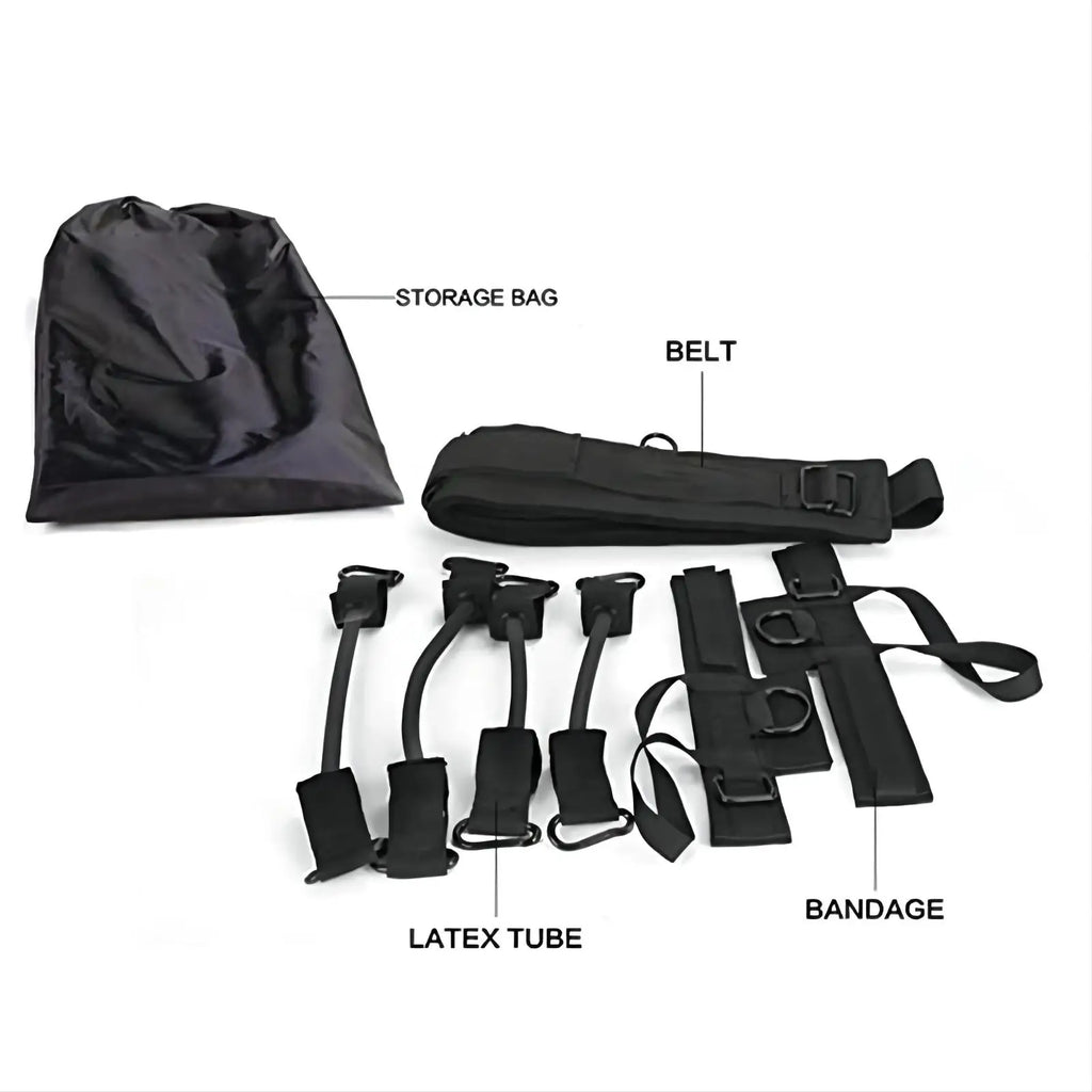 Jump-Training Resistance Tube & Belt Set