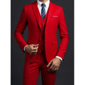 Men's Three-Piece Suit – Blazer, Vest & Trousers