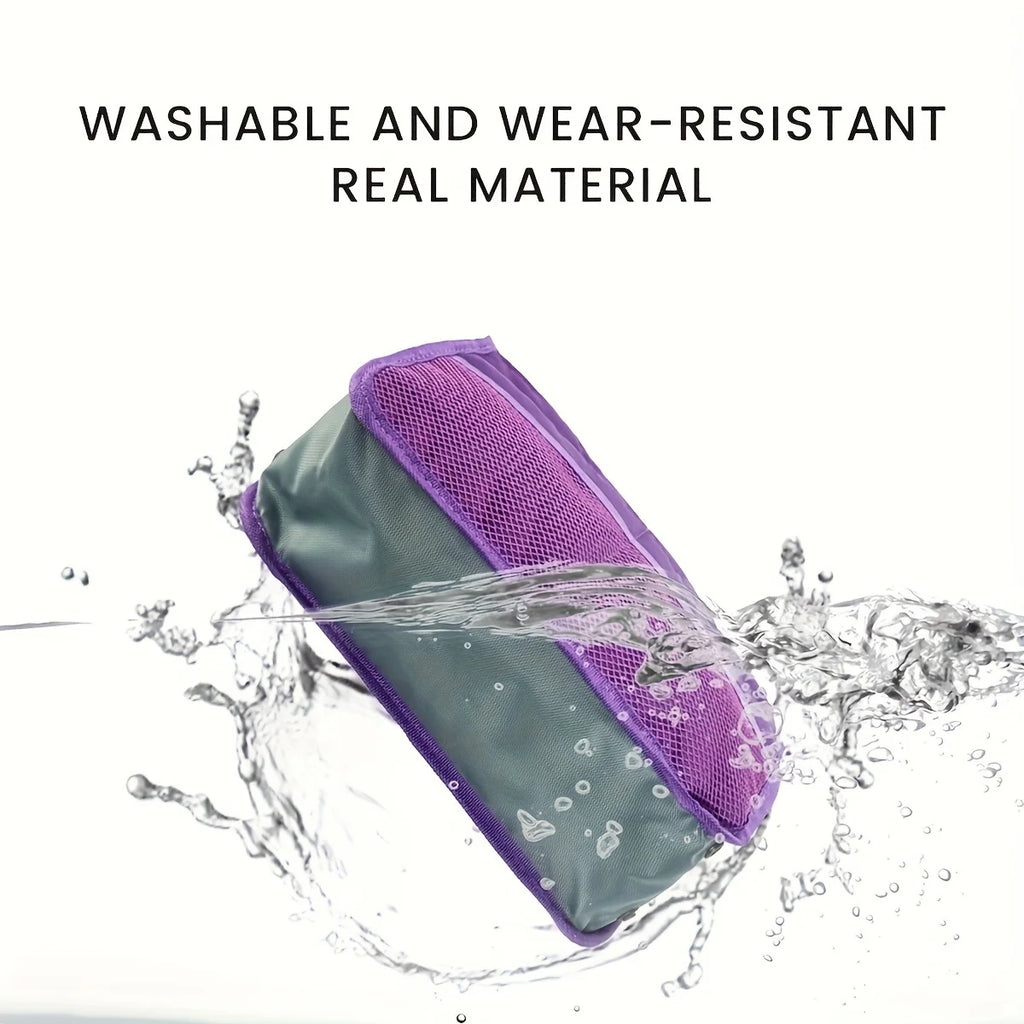 Foldable Double-Zip Toiletry Organizer