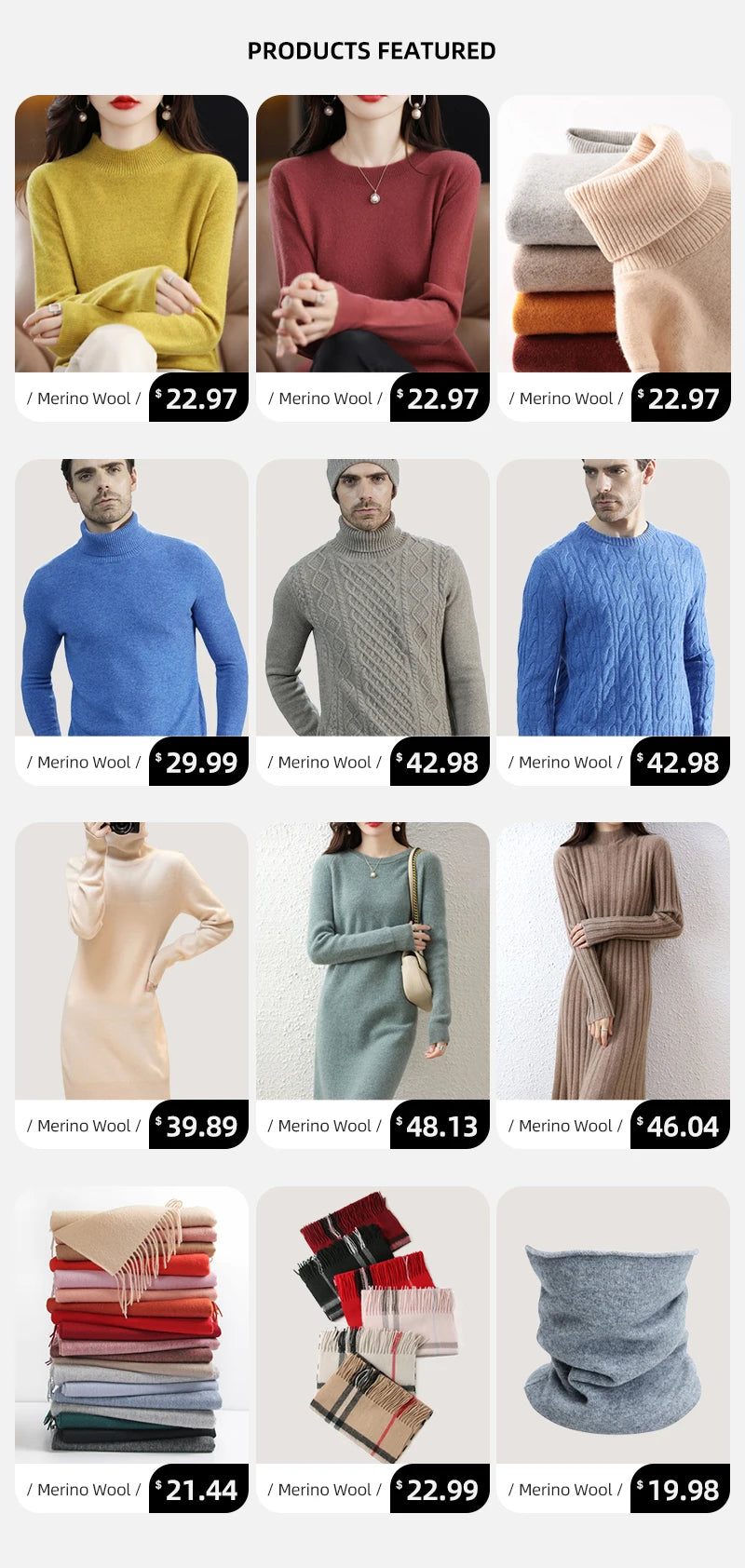 Women's Knit Tops Short Sleeve Fashion Women Sweaters New 100% Merino Wool Knitwears Vintage Sweater Turtleneck Pullover Clothes Dsers