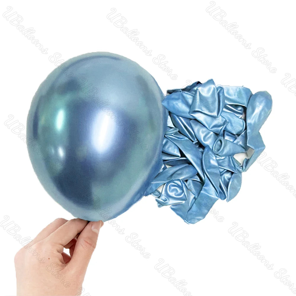 Blue Latex Balloons, Size & Pack Options