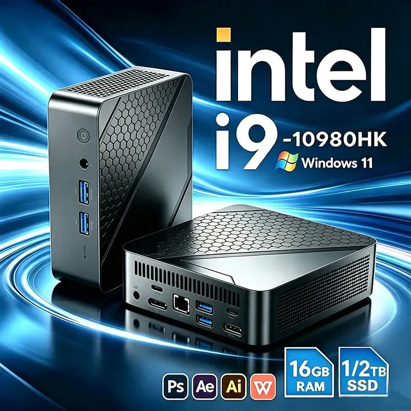 Core i9-10980HK Mini PC — 16 GB RAM