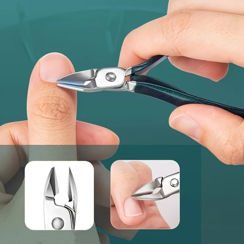 Stainless Steel Manicure & Pedicure Kit with Case