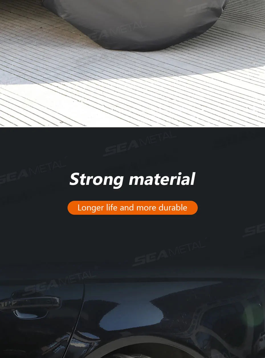 SEAMETAL Tire Covers – 29–32 Inch, 1 or 4 Pieces