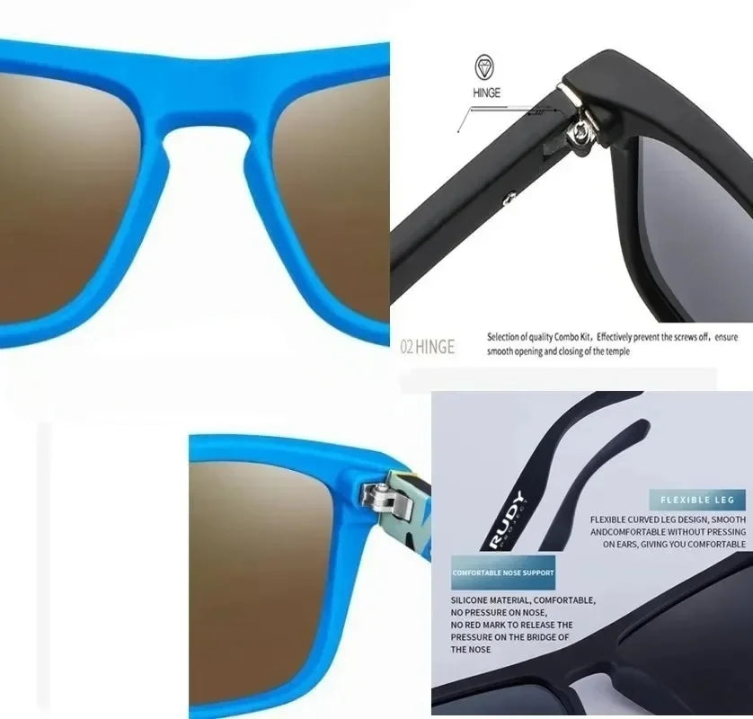 Polarized Fishing Sunglasses, Case Options