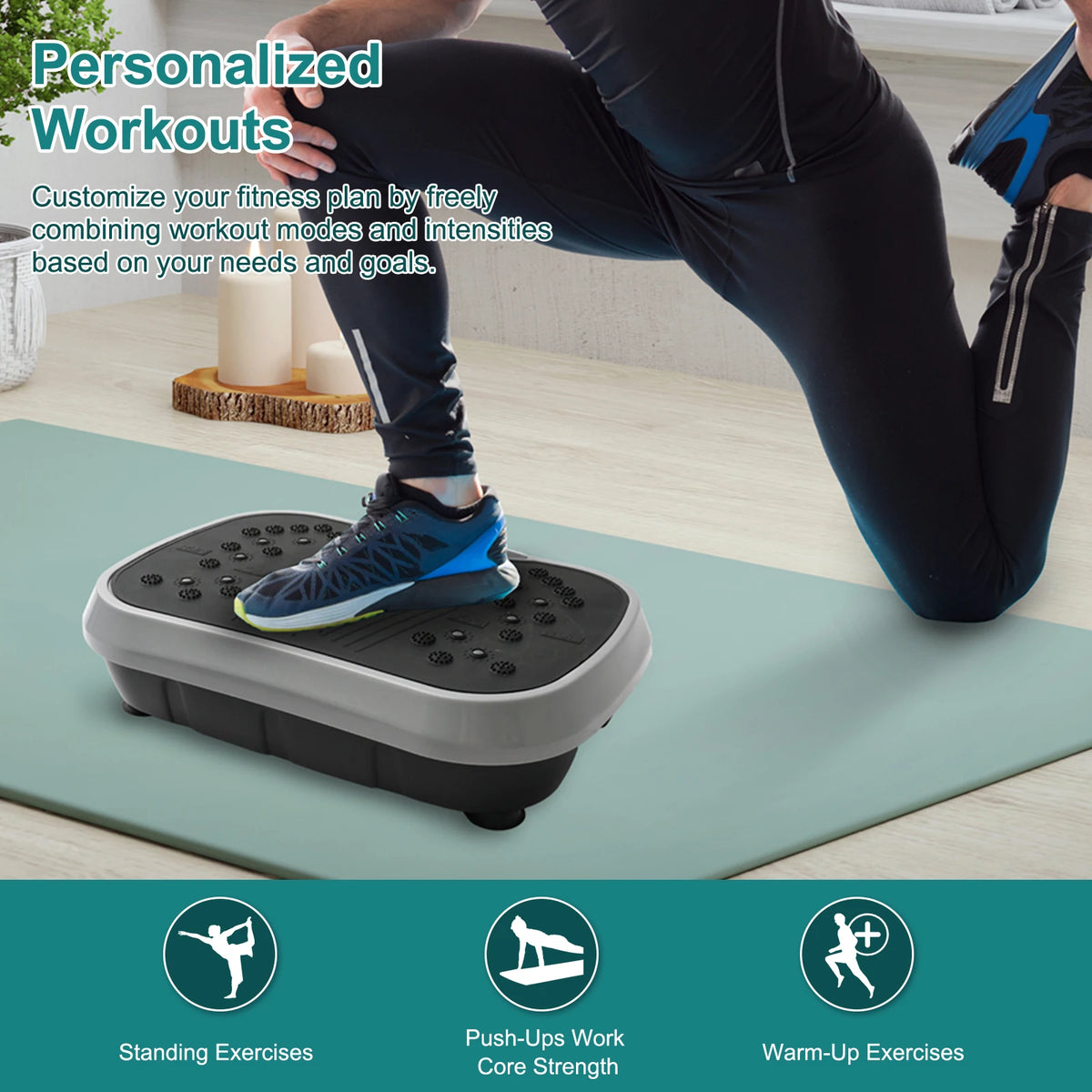 Vibration Exercise Platform with Remote