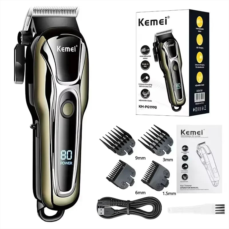 Kemei KM-PG1990A Rechargeable Hair Clipper