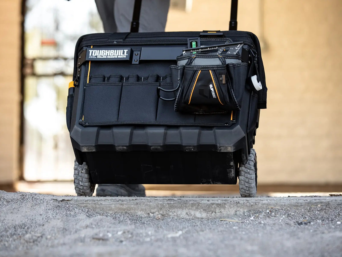 TOUGHBUILT Rolling Massive Mouth Tool Bag