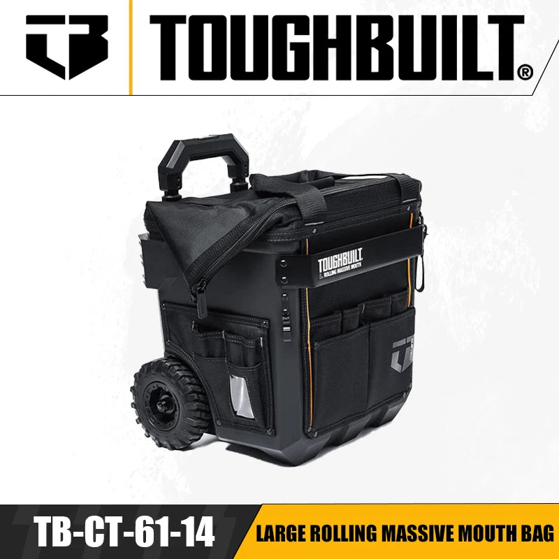 TOUGHBUILT Rolling Massive Mouth Tool Bag