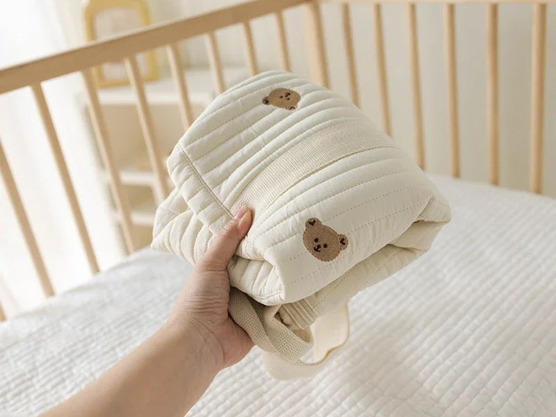 Animal-Print Baby Diaper Tote Bag