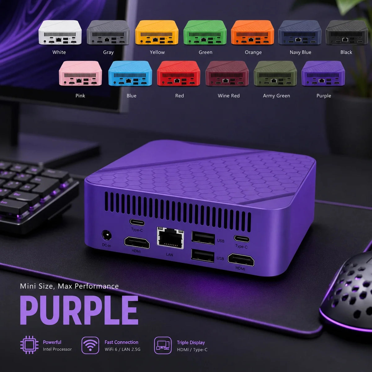 Core i9-10980HK Mini PC — 16 GB RAM