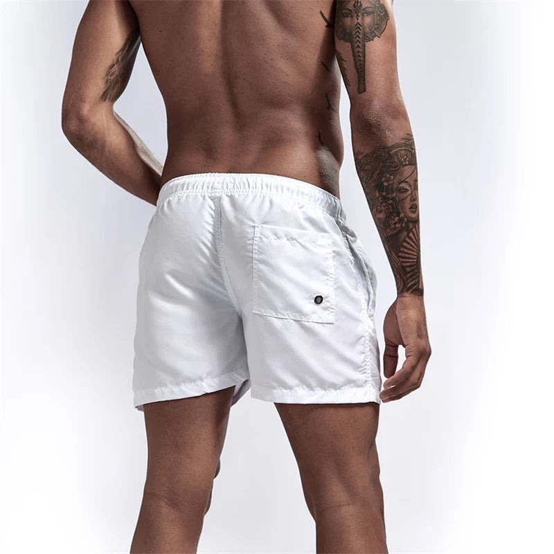 Men's Swim Trunks with Mesh Lining
