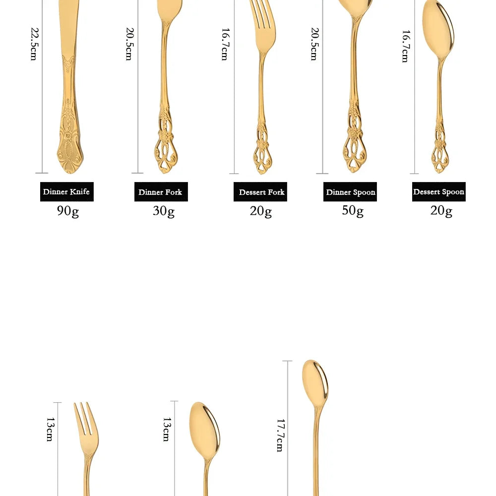 Zoseil Stainless Steel Flatware — 36 Pieces