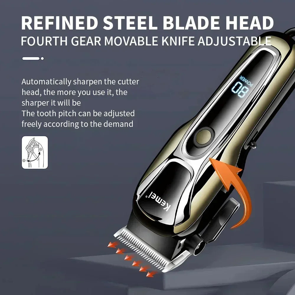Kemei KM-PG1990A Rechargeable Hair Clipper